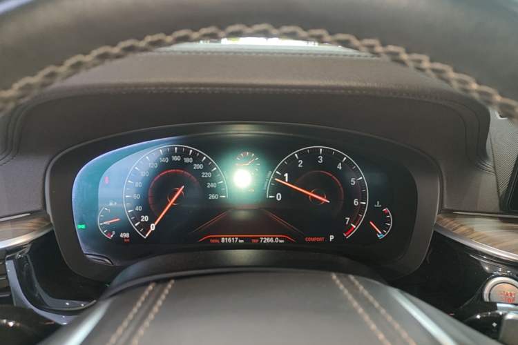 Used BMW 5 Series 2019 Facelifted 530Li Luxury Edition Premium Package Instrument Cluster
