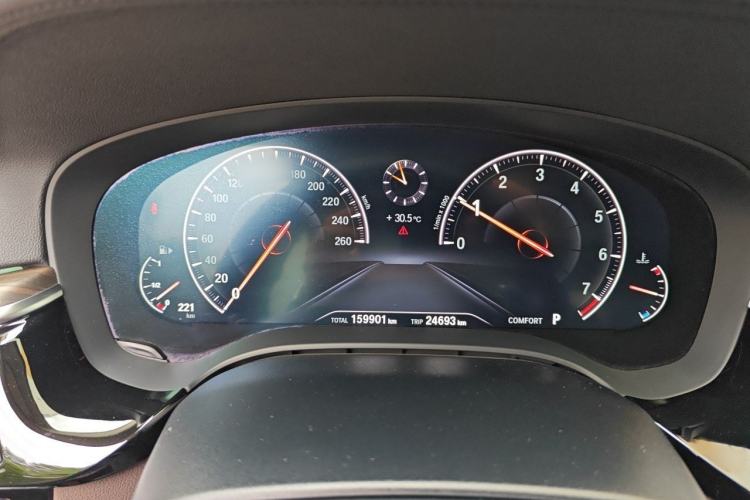 Used BMW 5 Series 2019 530Li Leading Model Luxury Package Instrument Cluster