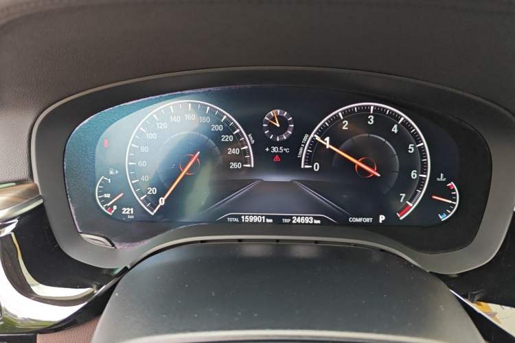 Used BMW 5 Series 2019 530Li Leading Model Luxury Package Instrument Cluster