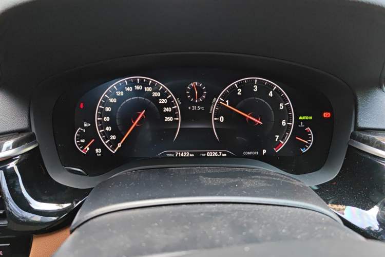 Used BMW 5 Series 2019 530Li Leading Model M Sport Package Instrument Cluster