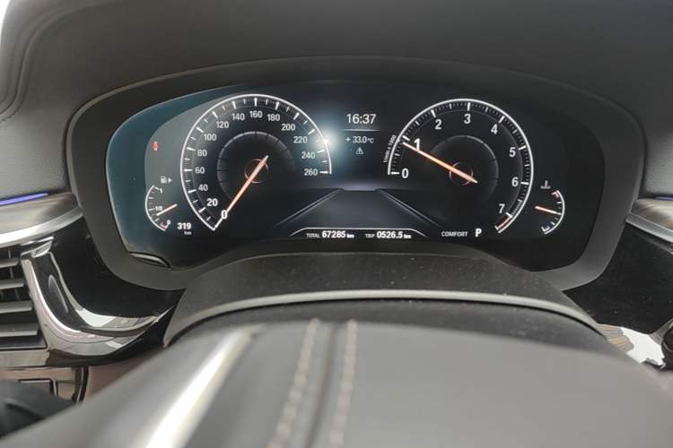 Used BMW 5 Series 2019 Facelifted 530Li Luxury Edition Premium Package Instrument Cluster