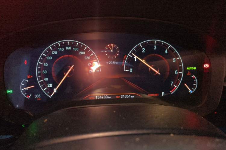Used BMW 5 Series 2019 525Li M Sport Package Instrument Cluster