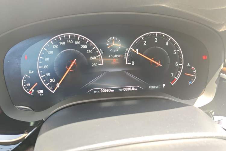 Used BMW 5 Series 2019 525Li Luxury Package Instrument Cluster