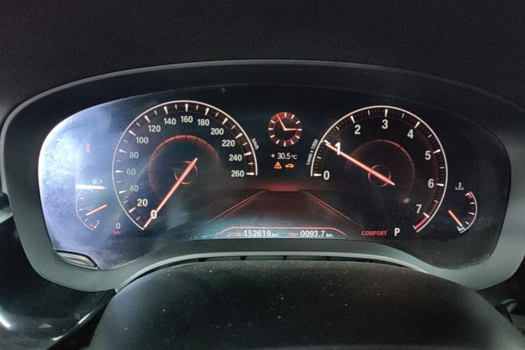 Used BMW 5 Series 2019 530Li Leading Model M Sport Package Instrument Cluster