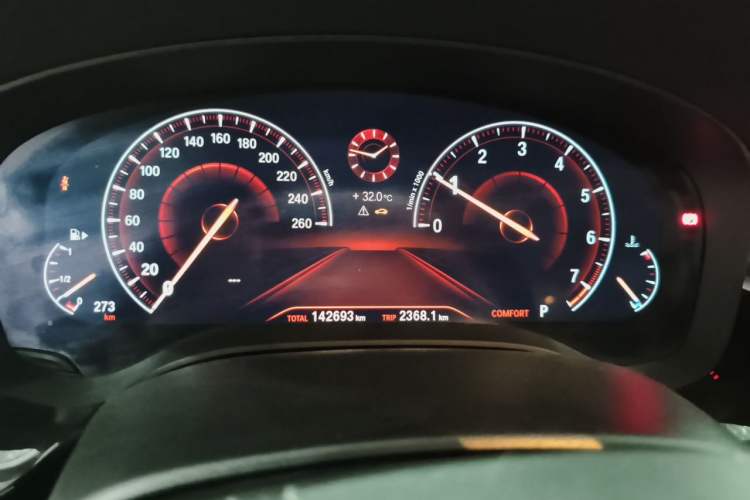 Used BMW 5 Series 2019 530Li Leading Model Luxury Package Instrument Cluster