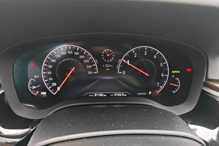 Used BMW 5 Series 2019 Facelifted 525Li Luxury Package Instrument Cluster