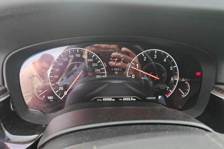 Used BMW 5 Series 2019 530Li Leading Model Luxury Package Instrument Cluster