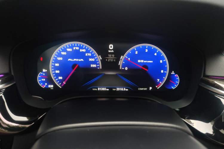 Used BMW 5 Series 2019 Facelifted 530Li Leading Edition M Sport Package Instrument Cluster