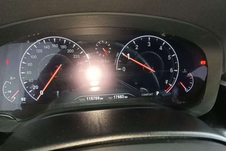 Used BMW 5 Series 2019 Facelifted 530Li Leading Edition M Sport Package Instrument Cluster