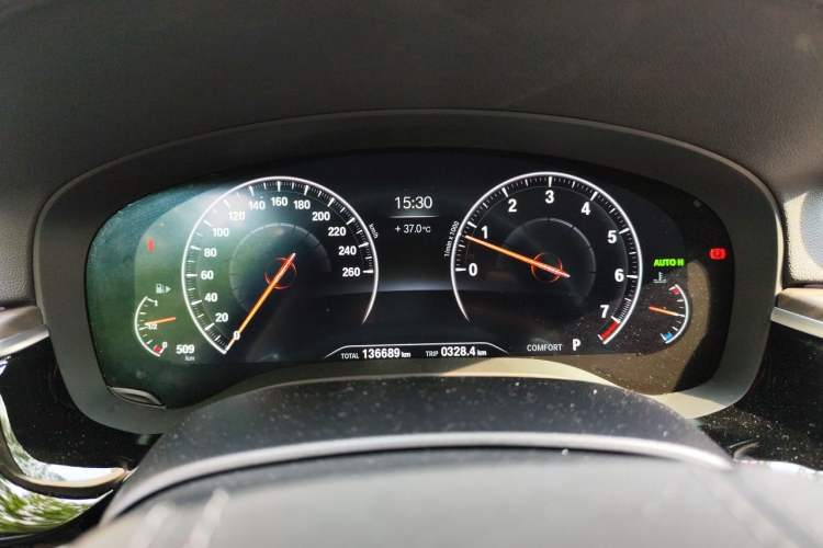 Used BMW 5 Series 2019 530Li Leading Model Luxury Package Instrument Cluster