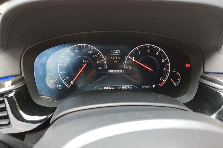 Used BMW 5 Series 2019 530Li Luxury Edition M Sport Package Instrument Cluster