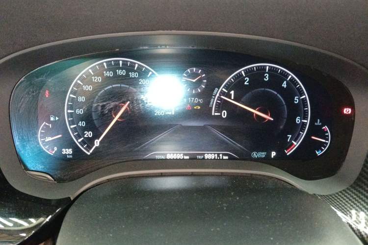 Used BMW 5 Series 2019 530Li Leading Model Luxury Package Instrument Cluster