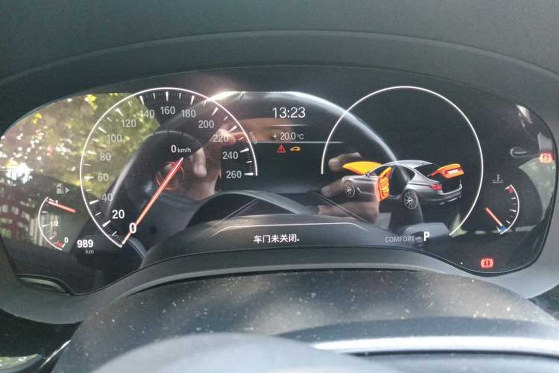 Used BMW 5 Series 2019 525Li M Sport Package Instrument Cluster