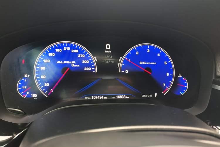 Used BMW 5 Series 2019 530Li Luxury Edition M Sport Package Instrument Cluster