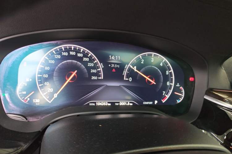 Used BMW 5 Series 2019 525Li Luxury Package Instrument Cluster