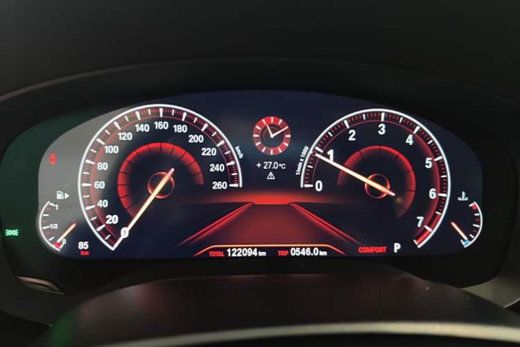 Used BMW 5 Series 2019 530Li Leading Model Luxury Package Instrument Cluster