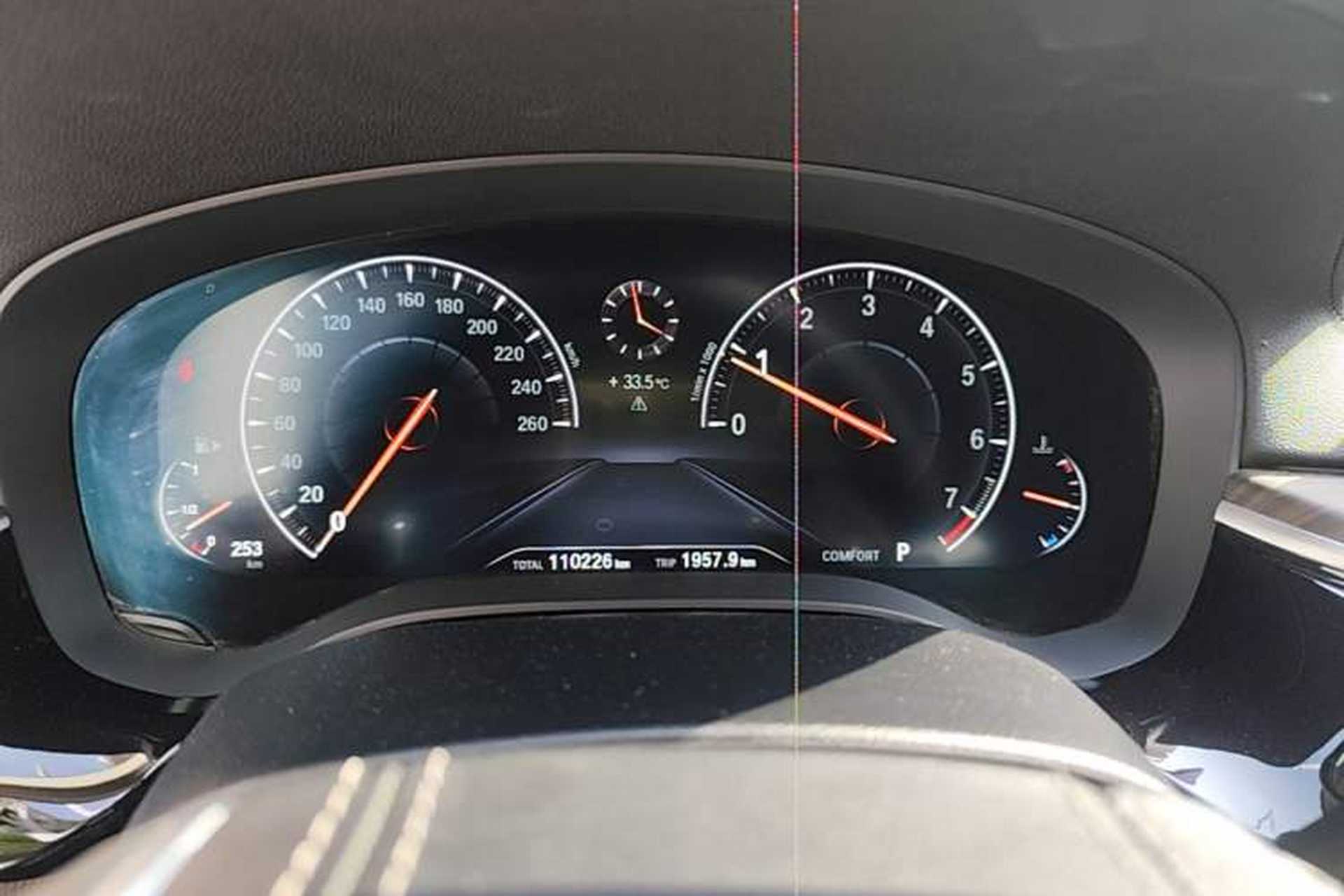 Used BMW 5 Series 2019 530Li Luxury Edition Premium Package Instrument Cluster