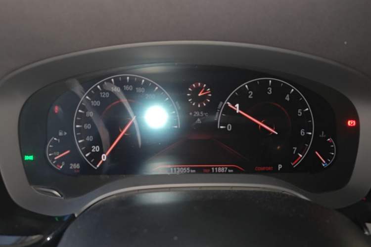 Used BMW 5 Series 2019 530Li Luxury Edition Premium Package Instrument Cluster