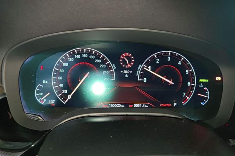 Used BMW 5 Series 2019 530Li Leading Model Luxury Package Instrument Cluster
