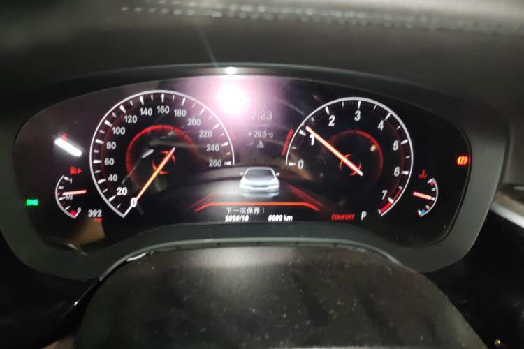 Used BMW 5 Series 2019 Facelifted 530Li Luxury Edition Premium Package Instrument Cluster