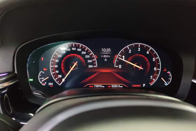 Used BMW 5 Series 2019 530Li Leading Model M Sport Package Instrument Cluster