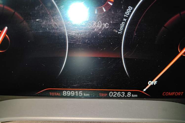 Used BMW 5 Series 2019 530Li Luxury Edition M Sport Package Instrument Cluster
