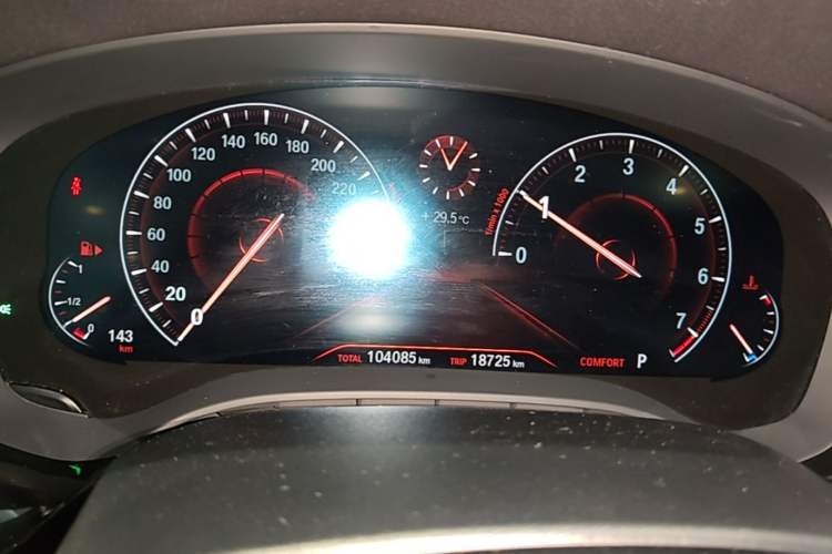 Used BMW 5 Series 2019 530Li Leading Model M Sport Package Instrument Cluster