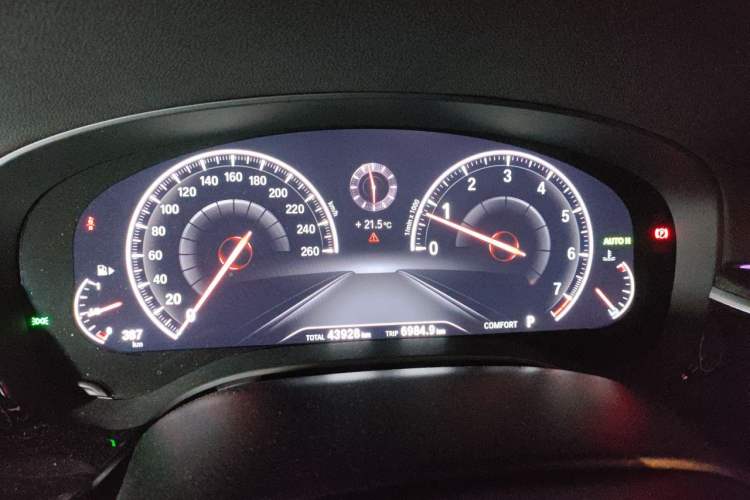 Used BMW 5 Series 2019 Restyled 530Li Luxury Edition M Sport Package Instrument Cluster