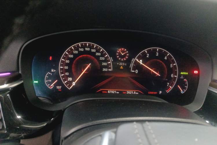 Used BMW 5 Series 2019 Facelifted 525Li Luxury Package Instrument Cluster