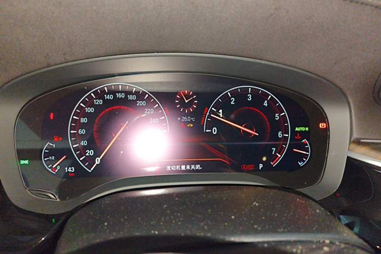 Used BMW 5 Series 2019 Facelifted 530Li Leading Edition Luxury Package Instrument Cluster