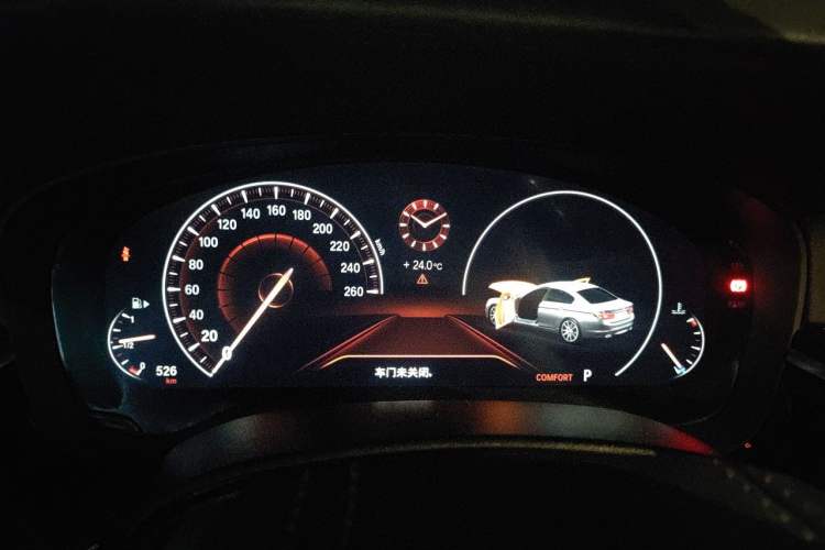 Used BMW 5 Series 2019 525Li Luxury Package Instrument Cluster