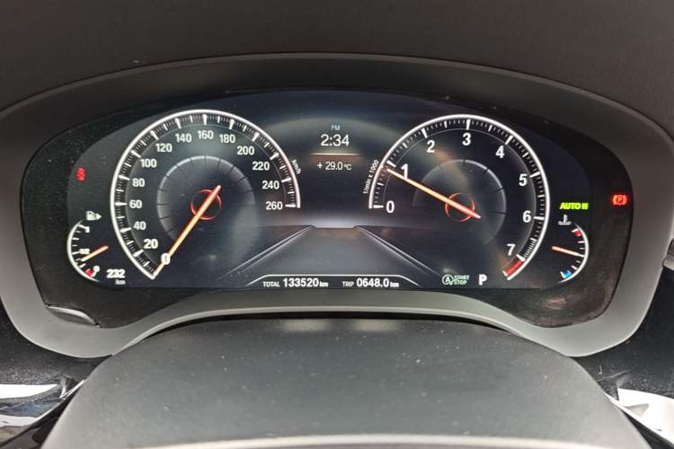 Used BMW 5 Series 2019 530Li Luxury Edition M Sport Package Instrument Cluster