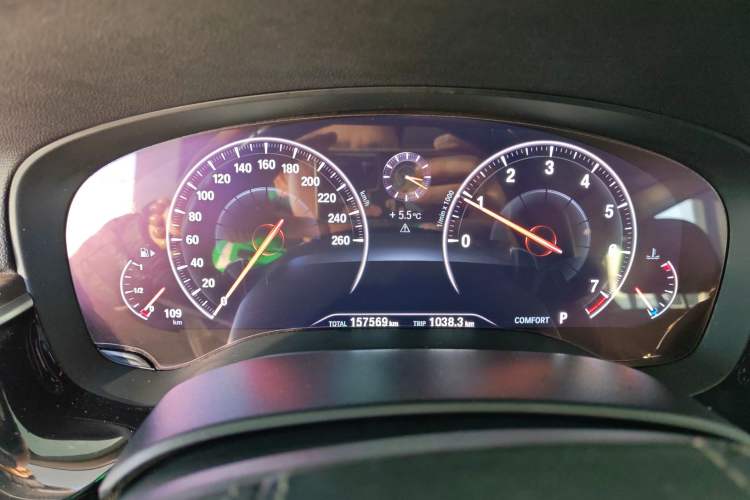 Used BMW 5 Series 2019 Facelifted 530Li Leading Edition Luxury Package Instrument Cluster