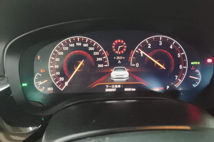 Used BMW 5 Series 2019 Facelifted 530Li Leading Edition Luxury Package Instrument Cluster