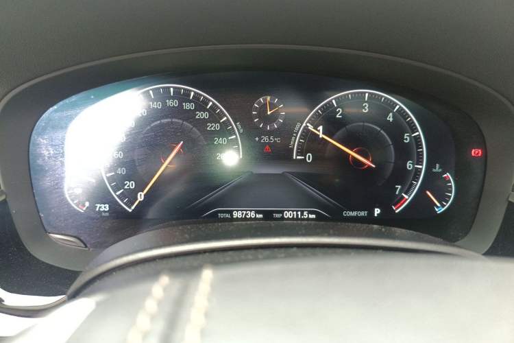 Used BMW 5 Series 2019 530Li Leading Model Luxury Package Instrument Cluster