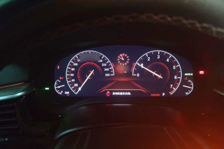 Used BMW 5 Series 2019 Facelifted 530Li Leading Edition Luxury Package Instrument Cluster