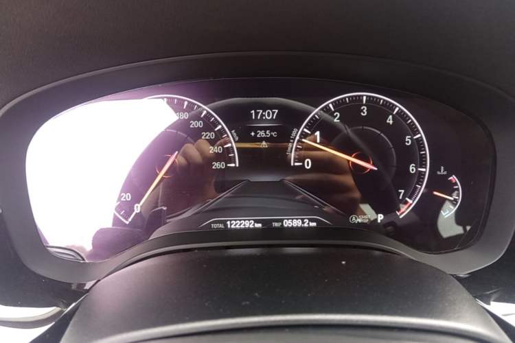 Used BMW 5 Series 2019 Facelifted 530Li Luxury Edition Premium Package Instrument Cluster