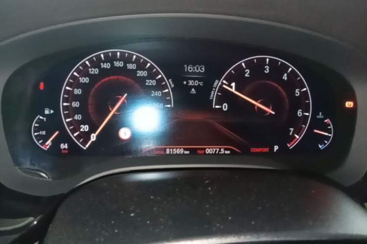 Used BMW 5 Series 2019 530Li Luxury Edition Premium Package Instrument Cluster