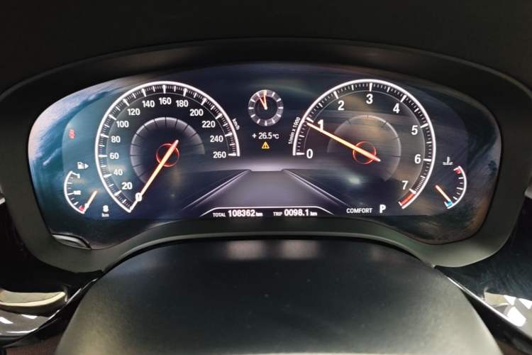 Used BMW 5 Series 2019 Facelifted 530Li Luxury Edition Premium Package Instrument Cluster