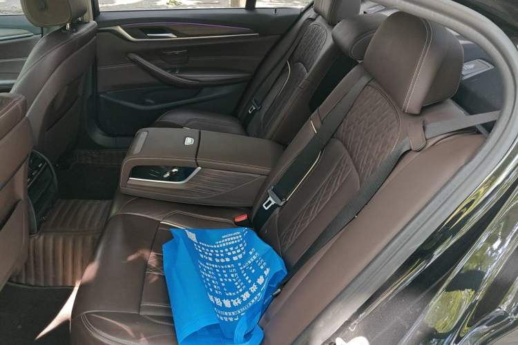 Used BMW 5 Series 2019 530Li Leading Model Luxury Package Left Rear Seat