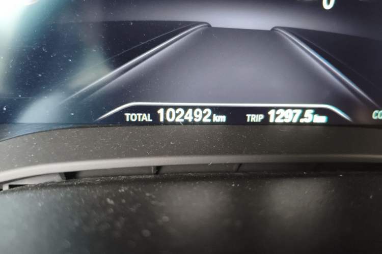 Used BMW 5 Series 2019 530Li xDrive M Sport Package Odometer Close Up