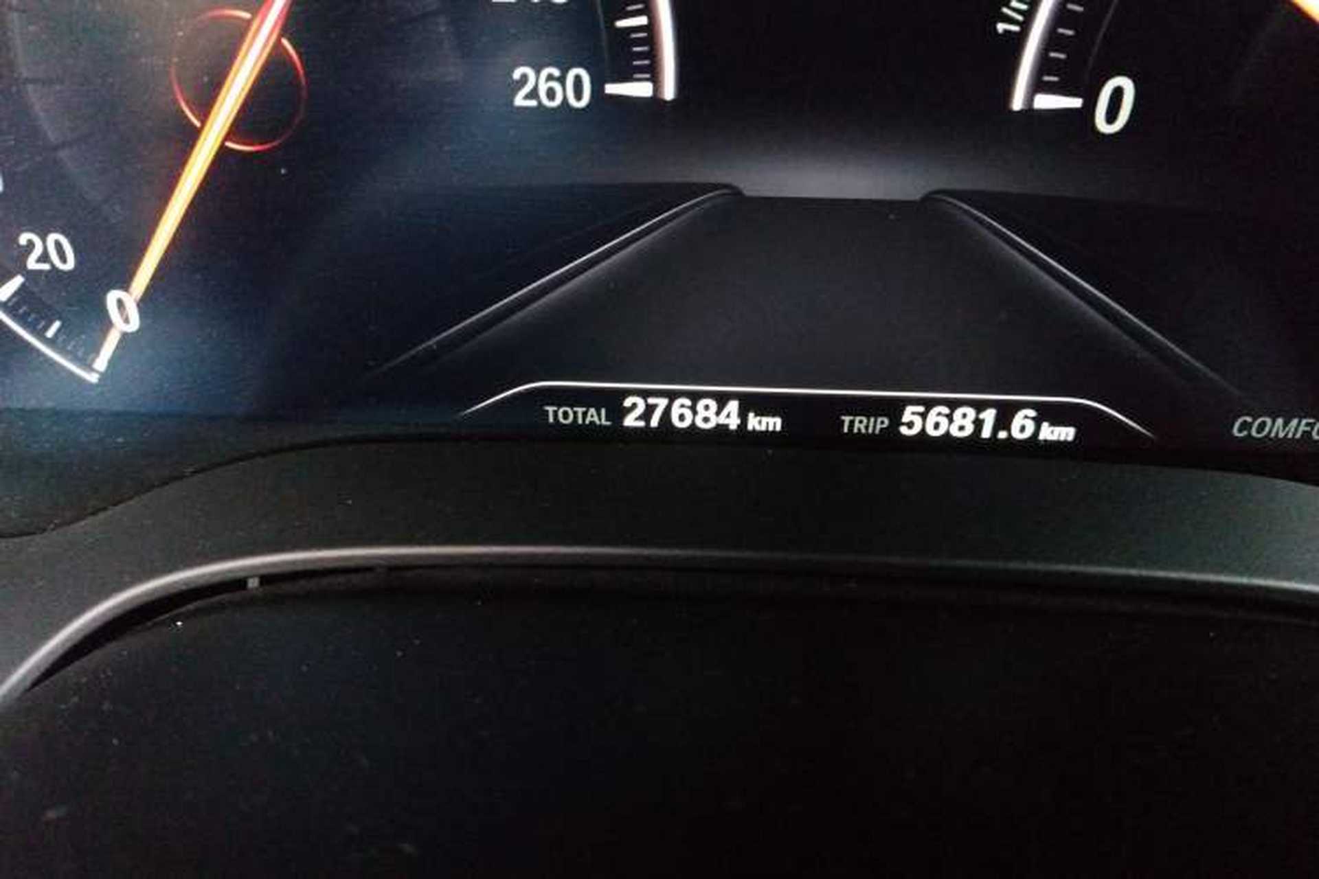 Used BMW 5 Series 2019 Restyled 525i M Sport Package Odometer Close Up