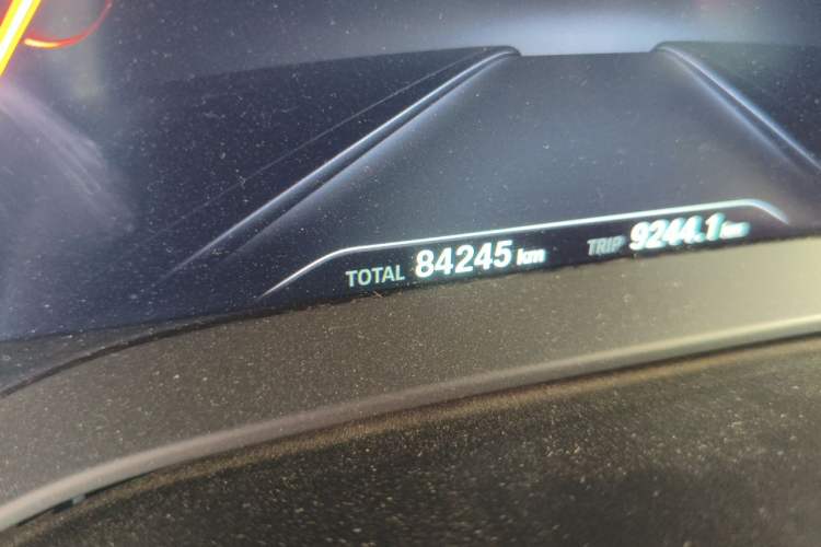 Used BMW 5 Series 2019 Facelifted 530Li Leading Edition M Sport Package Odometer Close Up