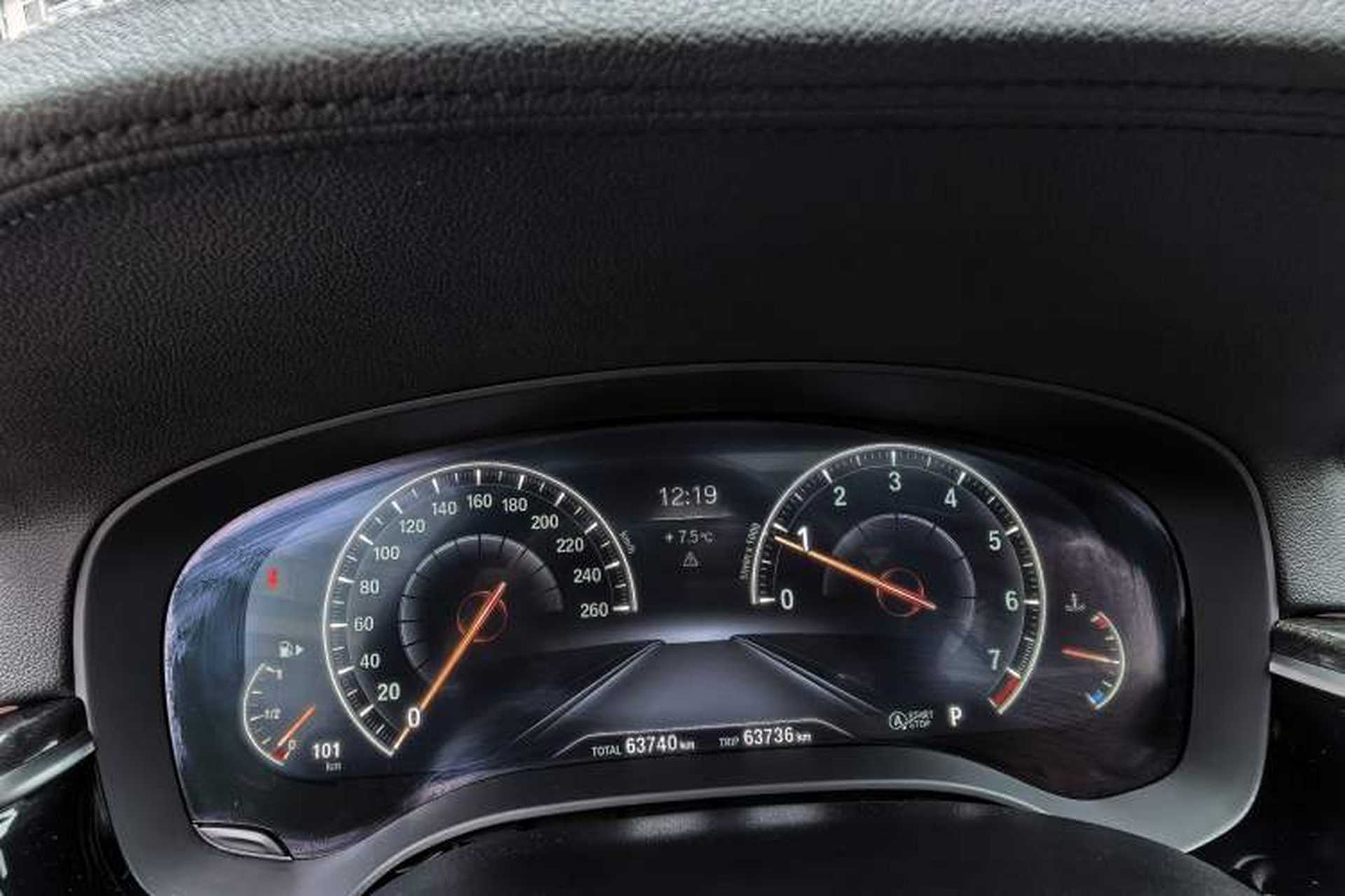 Used BMW 5 Series 2019 Facelifted 530Li Leading Edition M Sport Package Odometer Close Up