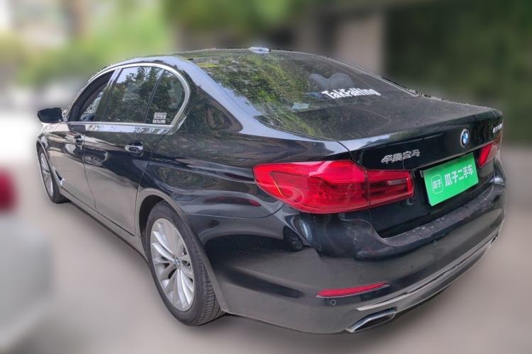 Used BMW 5 Series 2019 530Li Leading Model Luxury Package Rear Left 45 Deg