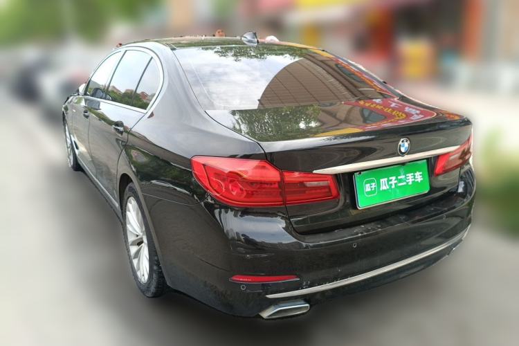 Used BMW 5 Series 2019 525Li Luxury Package Rear Left 45 Deg