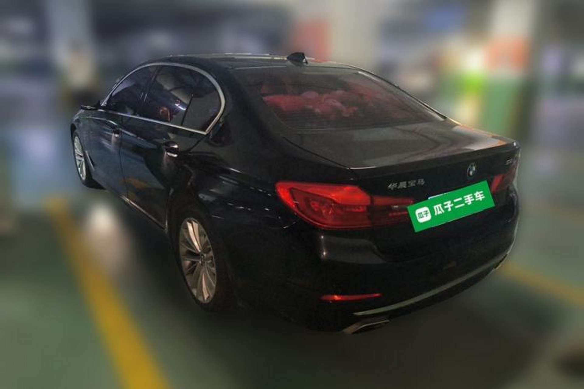 Used BMW 5 Series 2019 525Li Luxury Package Rear Left 45 Deg