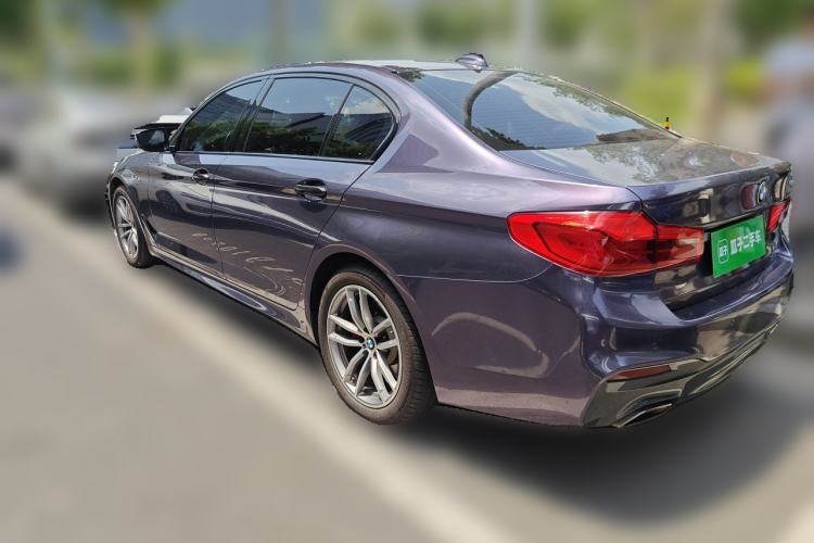 Used BMW 5 Series 2019 525Li M Sport Package Rear Left 45 Deg