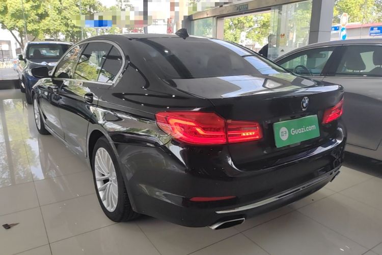 Used BMW 5 Series 2019 Facelifted 525Li Luxury Package Rear Left 45 Deg