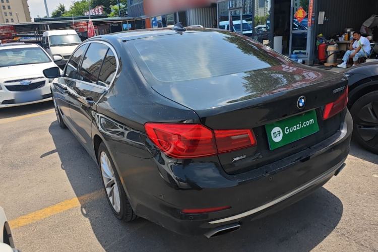 Used BMW 5 Series 2019 Facelifted 525Li Luxury Package Rear Left 45 Deg